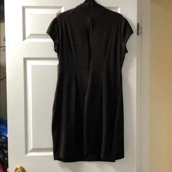 Joseph Ribkoff size 16 brown dress - Picture 3 of 3